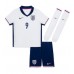 Echipament fotbal Anglia Harry Kane #9 Tricou Acasa European 2024 pentru copii maneca scurta (+ Pantaloni scurti)